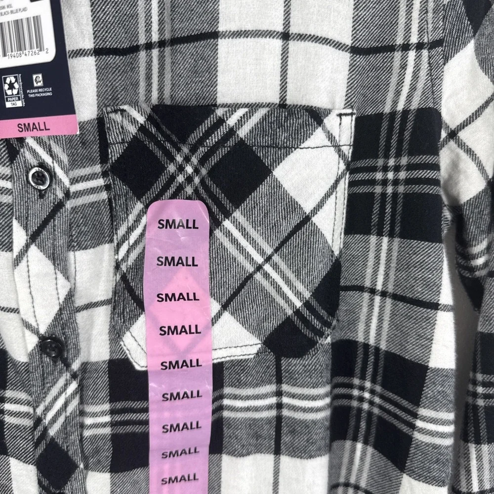 NWT GAP Women's Long Sleeve Button Down Relaxed Fit Flannel Shirt Small - Picture 5 of 9